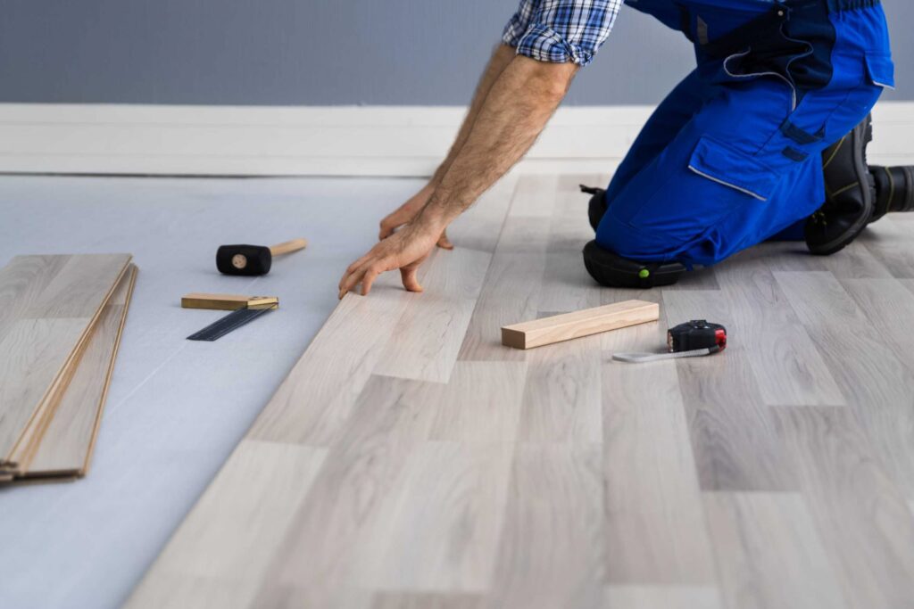 リノベーションしている画像